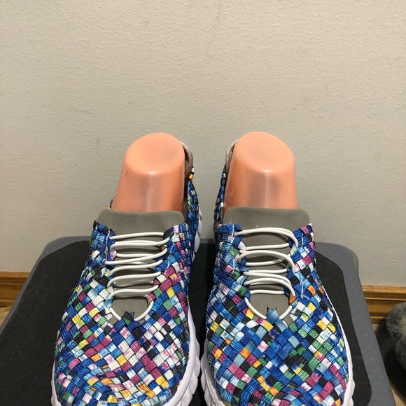 Zee alexis danielle Women’s multi Colorful Woven Sneakers Size 11.5 - Picture 2 of 15